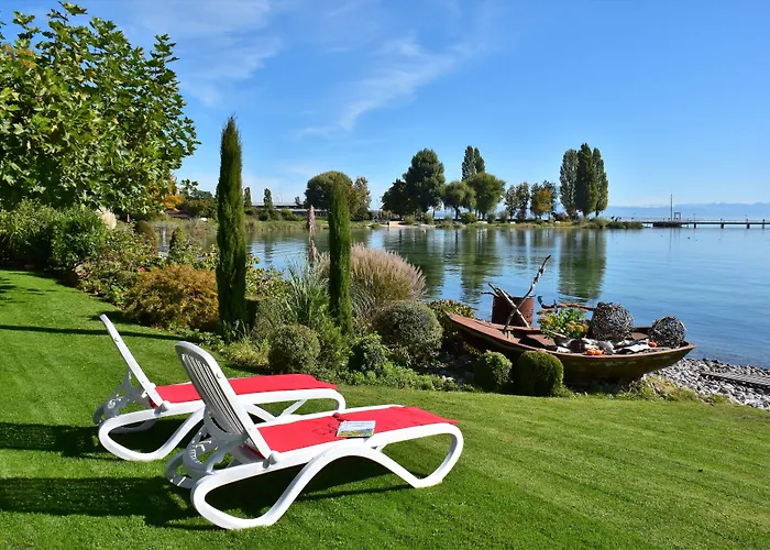 Strandhaus Eberle Otel Immenstaad am Bodensee